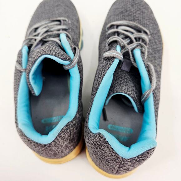 Avia Shoes Womens 9.5 Moonwalker Athletic Low Top Sneakers Gray Fabric Lace Up - Picture 7 of 9